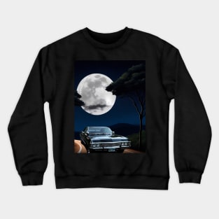 Impala and the moon Crewneck Sweatshirt